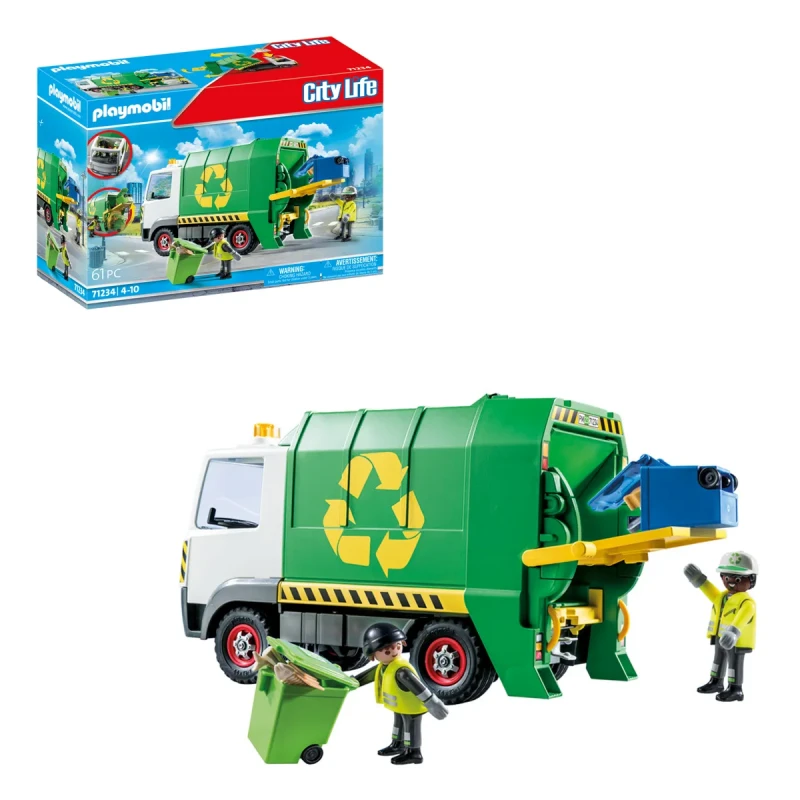 Image of Playmobil City Life Recycling Truck