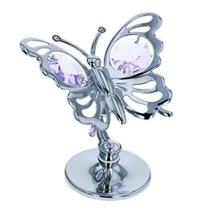 image of Crystocraft Butterfly Ornament - Crystals From Swarovski?