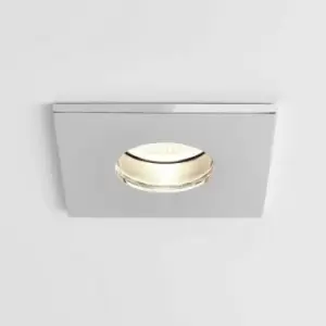 image of Astro Obscura - Bathroom Square LED Recessed Downlight Polished Chrome IP65