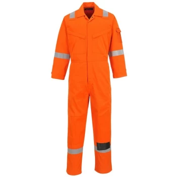 image of Portwest AF53ORR54 - sz Regular 54 Araflame Gold Coverall - Orange