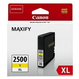 Image of Canon PGI2500XL Yellow Ink Cartridge
