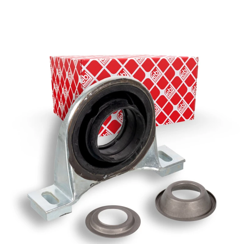 Image of FEBI BILSTEIN 170231 Suspension, drive shaft without rolling bearing Suspension,drive shaft (1420)
