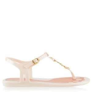 image of Vivienne Westwood X Melissa Orb Sandals - Ivory 1664