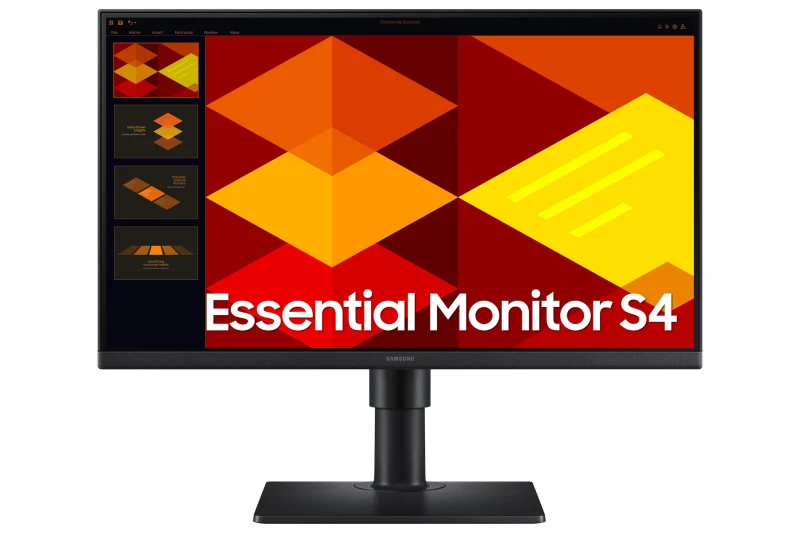 Image of Samsung S24D406GAU computer monitor 61cm (24") 1920 x 1080 pixels Full HD LCD Black LS24D406GAUXXU