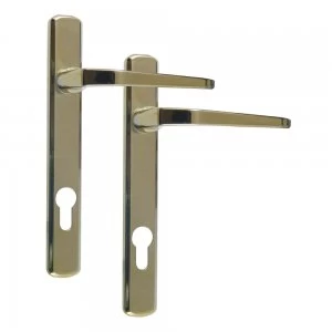 Image of AVOCET 92 PZ Corrosion Resistant uPVC Door Handles - 210mm 120mm fixings