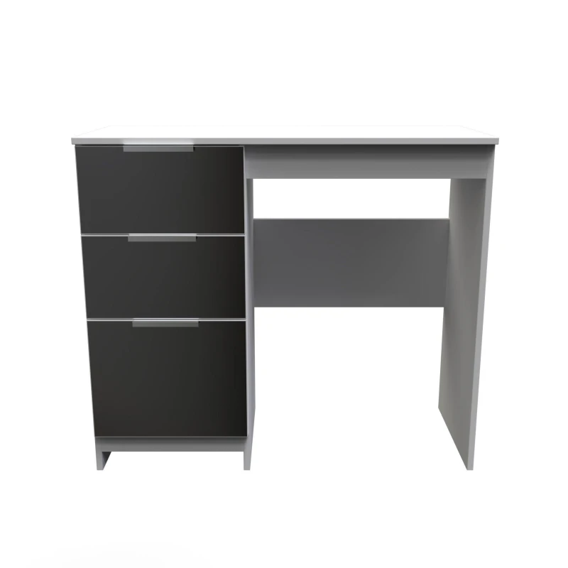 Image of Poole Vanity In Black & White (Ready Assembled)
