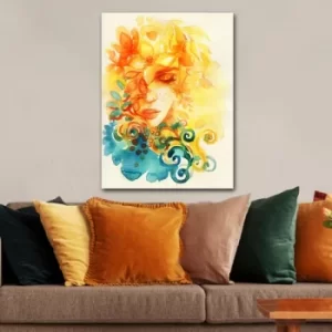 Image of 1227481441_70100 Multicolor Decorative Canvas Painting