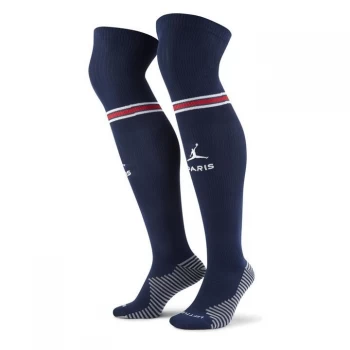 image of Nike Paris Saint Germain x Jordan Home Socks 2021 2022 - Navy