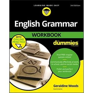 Image of English Grammar Workbook For Dummies with Online Practice Paperback / softback 2018