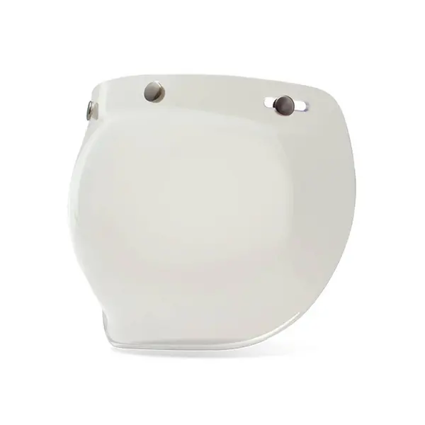 image of Bell Custom 500 3-Snap Bubble Shield Clear Size