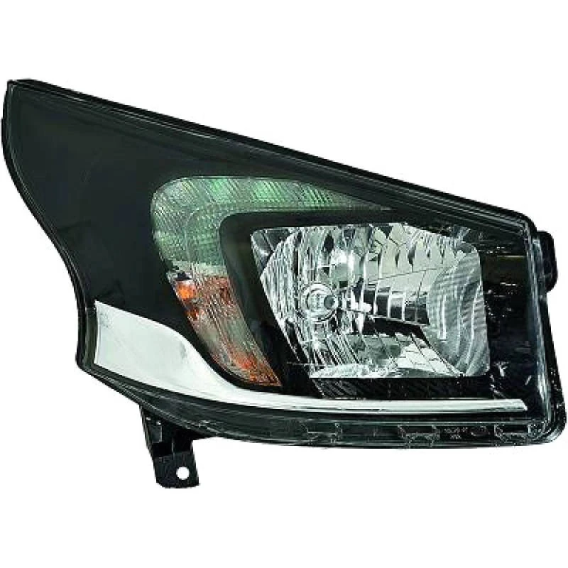 Image of DIEDERICHS 1897084 Headlights Priority Parts LED, with LED control unit for daytime running-/position lights, Right, with motor for headlamp levelling