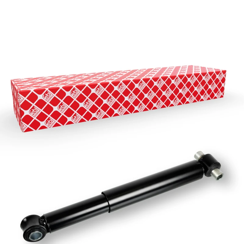Image of FEBI BILSTEIN 20486 Shock absorber Front Axle, Oil Pressure, Telescopic Shock Absorber, Bottom eye Shock Absorber (854)
