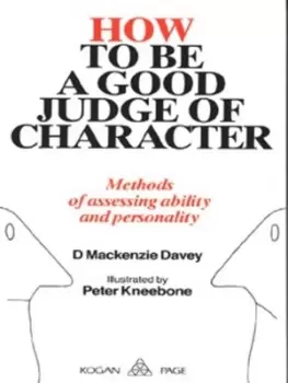 Image of How to be a good judge of character - D. Mackenzie Davey - Paperback - Used