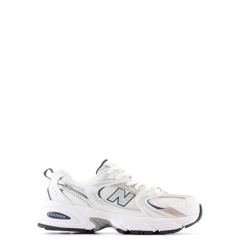 Image of New Balance Kids 530 Trainers White/Navy male 3 (35.5)