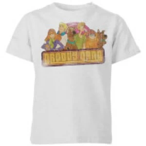 image of Scooby Doo Groovy Gang Kids T-Shirt - Grey - 11-12 Years