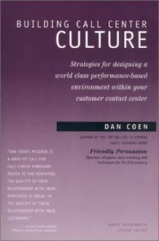 Image of Building Call Center Culture by Dan Coen Paperback