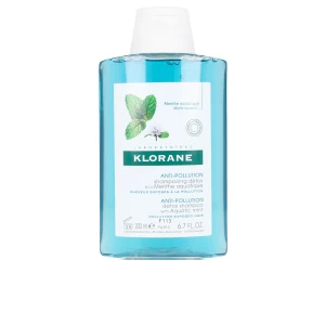 image of Klorane Anti-Pollution Shampoo With Aquatic Mint 200ml