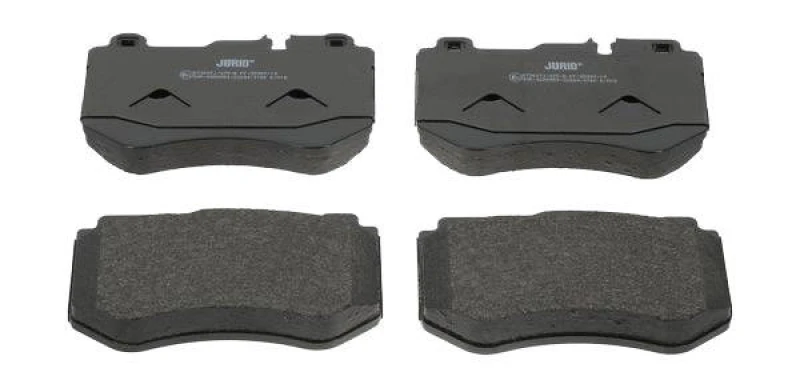 Image of JURID 573607J Brake pad set prepared for wear warning indicator Brake Pad Set,disc brake (402)