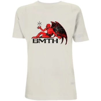 Image of Bring Me The Horizon - Devil Unisex Large T-Shirt - White