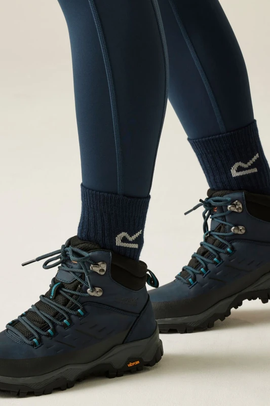 Image of Regatta Womens Blake Waterproof Breathable Walking Boots in Navy Size: 3 Navy Female 3
