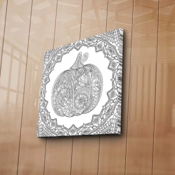 Image of BOYA-45 - No Pen Multicolor Paintable Decorative Canvas Painting
