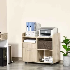 Image of Tremorvah Filing Cabinet with Adjustable Storage Shelf, Oak