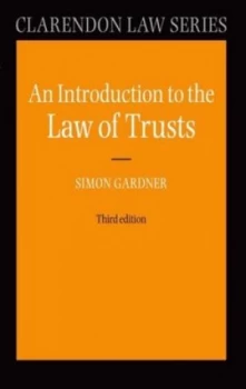 Image of An Introduction to the Law of Trusts by Simon Gardner Book