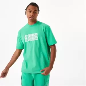 Image of Slazenger ft.Aitch Wavey Graphic T-Shirt - Green