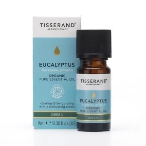 image of Tisserand Aromatherapy Eucalyptus Organic Pure Essential Oil 9ml