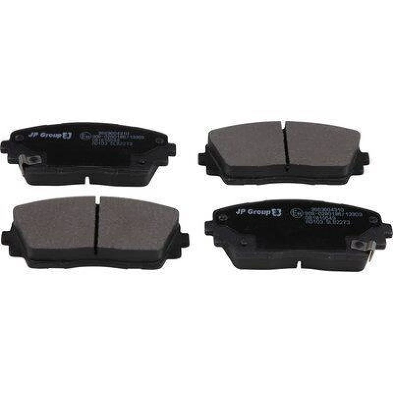 Image of JP GROUP 3663604310 Brake pad set JP Front Axle, with acoustic wear warning Brake Pad Set,disc brake (402)