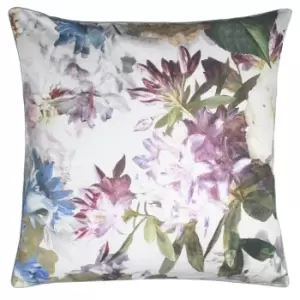 image of Lena Floral Pillow Sham Blue