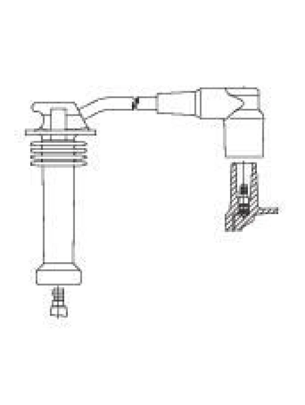 Image of Ignition lead BREMI 8A17/32