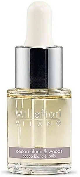 image of Millefiori Milano Cocoa Blanc And Woods Fragrance Oil Unisex 15ml