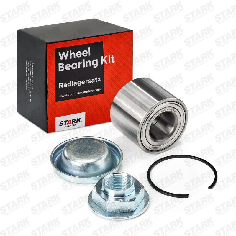 Image of STARK SKWB-0180826 Wheel bearing kit Rear Axle both sides Wheel Bearing Kit (654)