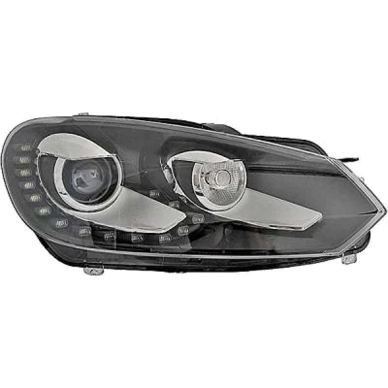 Image of DIEDERICHS 2215086 Headlights Priority Parts D1S, without control unit for dynamic bending light (AFS), Right, with bulbs, Bi-Xenon Headlight (259)