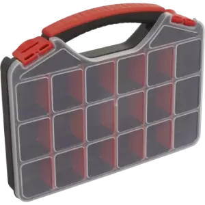 image of Sealey Small 20 Compartment Assortment Organiser Case