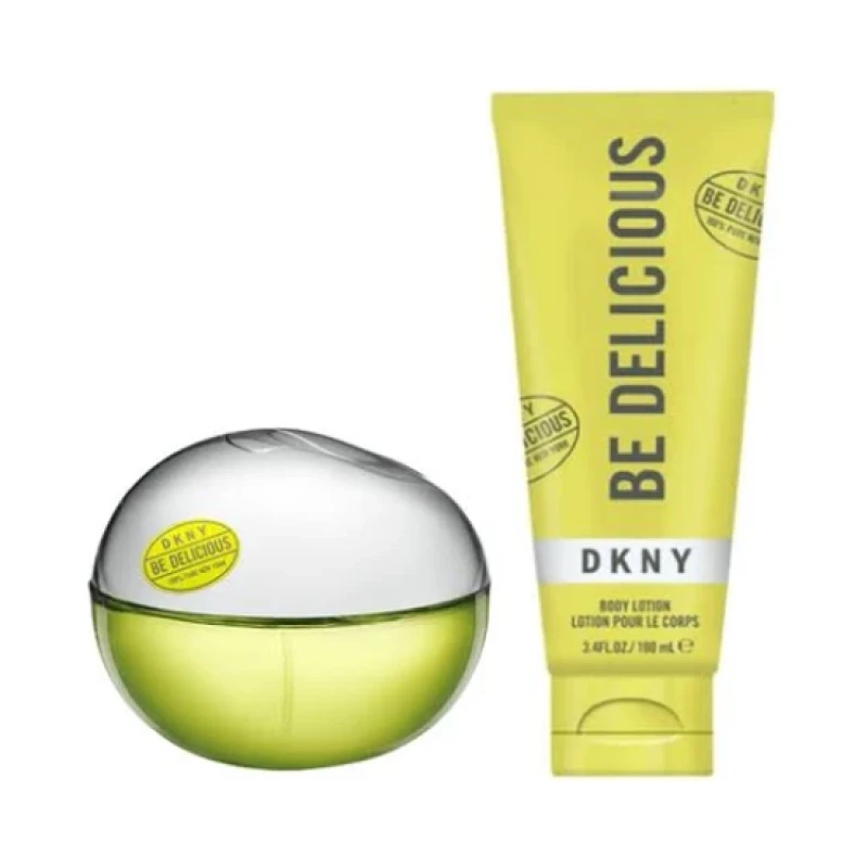 Image of DKNY Be Delicious Gift Set 30ml Eau de Parfum + 100ml Body Lotion