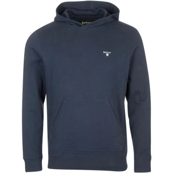 Image of Barbour Essentials Pop Over Hoodie - Navy NY91