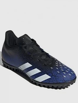 Image of adidas Mens Predator 20.4 Astro Turf Football Boots - Black/Yellow, Size 11, Men