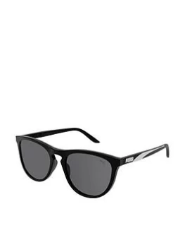 image of Puma Round Sunglasses - Black