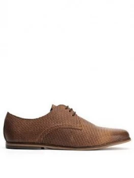 Image of Base London Senna Lace Up Shoe - Tan, Size 9, Men