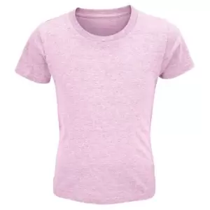 Image of SOLS Childrens/Kids Crusader T-Shirt (12 Years) (Pink Heather)