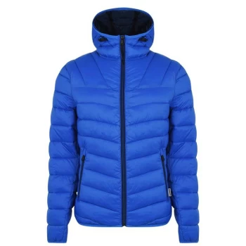 Image of Napapijri Quilted Jacket - Blue Dazzling