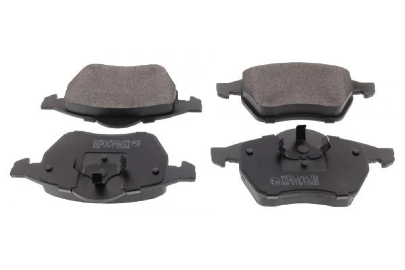 Image of MAPCO 6491 Brake pad set Front Axle, with anti-squeak plate Brake Pad Set,disc brake (402)