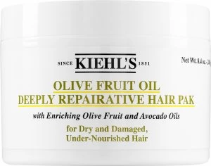 image of Kiehl's Olive Fruit Oil Deeply Repairative Hair Pak 250ml