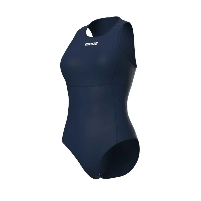 Image of Womens 1 Piece swimsuit Arena Team Solid Bleu Female 32