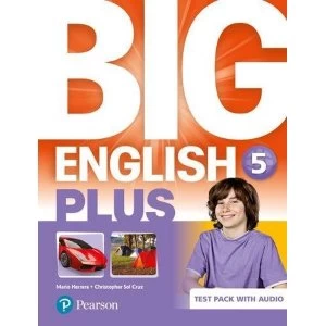 Image of Big English Plus BrE 5 Test Book and Audio Pack 2018 Mixed media product