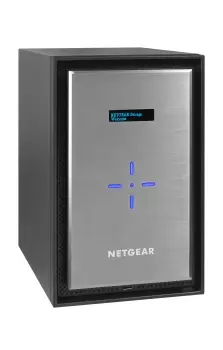 image of Netgear ReadyNAS 628X NAS Desktop Ethernet LAN Black, Silver D-1521