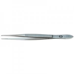 image of C.K. T2301 Precision tweezers Blunt, fine 115 mm