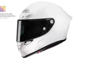 Image of HJC RPHA 1 Solid White Full Face Helmet 2XL